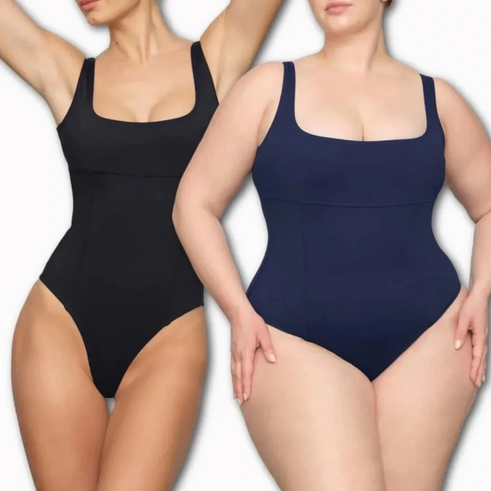SKIMS Sculpting Swim One Piece Midnight NWT Size XS Brand New